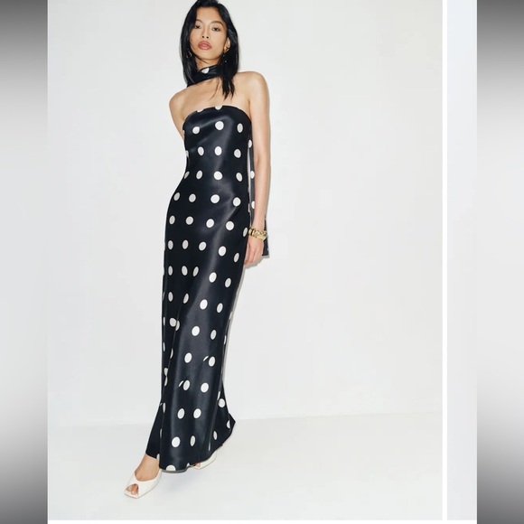 NWT Reformation Oren Silk Dress